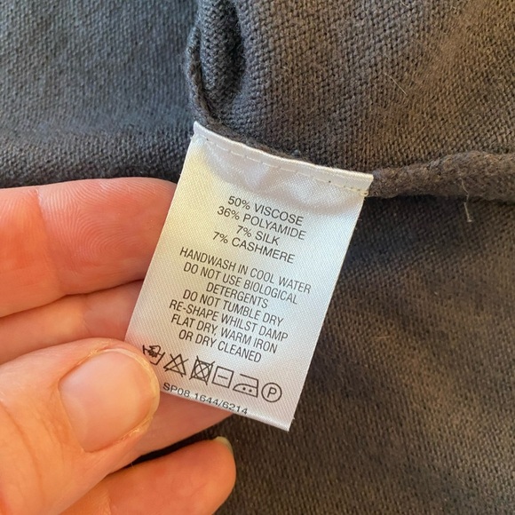 Fenn Wright Manson Cardigan with Silk, Cashmere, Polymide, and viscose Sz 10Y - Picture 5 of 6